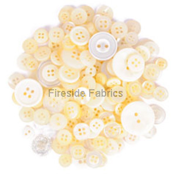 TRIMITS BUTTON PACK - IVORY
