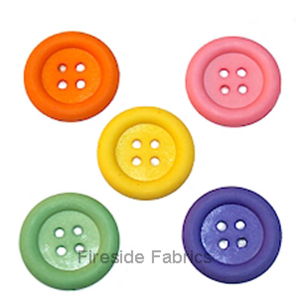 DRESS IT UP - BIG OL BUTTONS - PINK