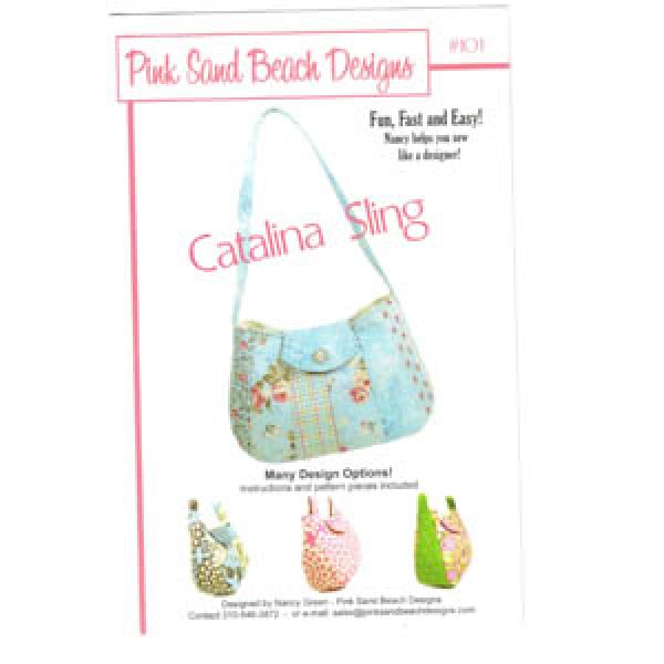 CATALINA SLING BAG PATTERN - Fireside Fabrics Quilting Fabric and Patchwork Fabrics