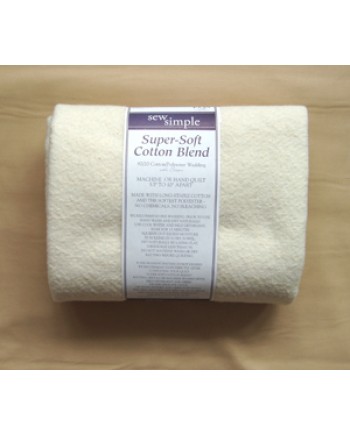 SEW SIMPLE - 80-20 COTTON-POLYESTER BLEND - QUEEN SIZE