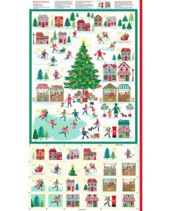 SKATERS ADVENT PANEL