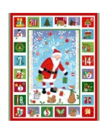 SANTA ADVENT CALENDAR PANEL