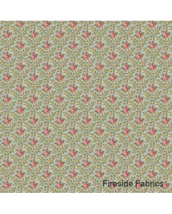 FRENCH MILL - WALLPAPER ROSE - GREY