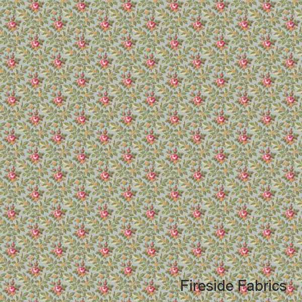 FRENCH MILL - WALLPAPER ROSE - GREY