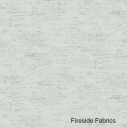 FRENCH MILL - CURSIVE WORDS - LIGHT GREY
