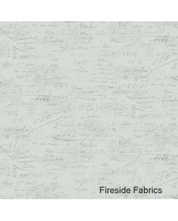 FRENCH MILL - CURSIVE WORDS - LIGHT GREY