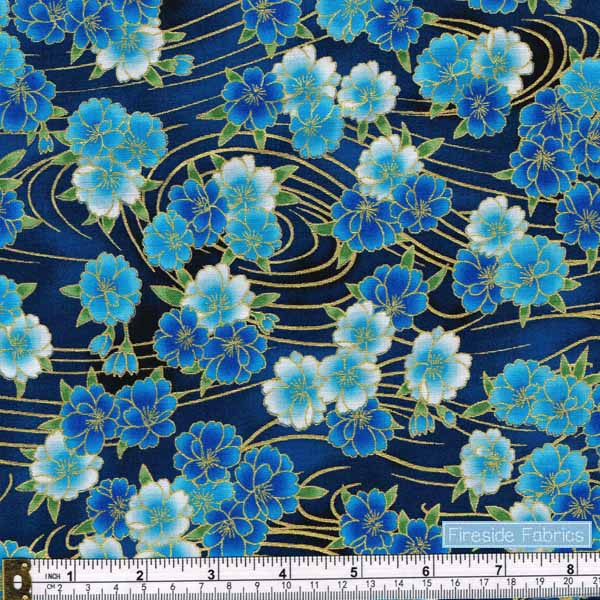 IMPERIAL COLLECTION 16 - FLOWER - BLUE