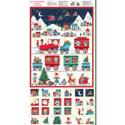 SANTA EXPRESS ADVENT CALENDAR PANEL