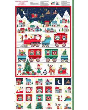 SANTA EXPRESS ADVENT CALENDAR PANEL