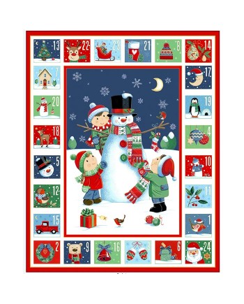 SNOWMAN ADVENT CALENDAR PANEL