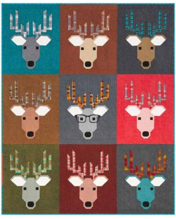 ELIZABETH HARTMAN - DWIGHT THE DEER PATTERN ELIZABETH HARTMAN - DWIGHT THE DEER PATTERN