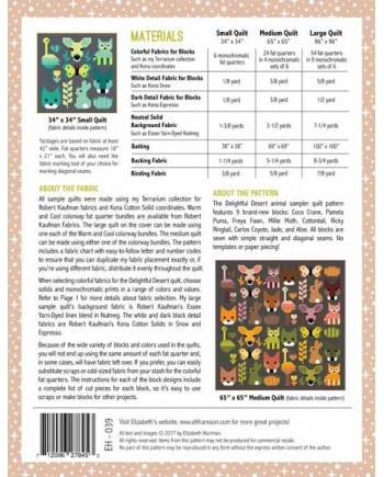 ELIZABETH HARTMAN - DELIGHTFUL DESERT PATTERN