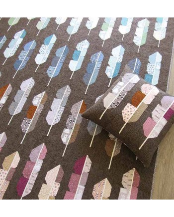 ELIZABETH HARTMAN - ARCTIC FEATHERS PATTERN ELIZABETH HARTMAN - ARCTIC FEATHERS PATTERN