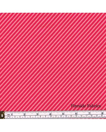 SWEET SHOPPE - CANDY STRIPE - RUBY