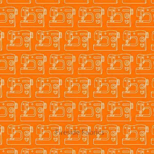 Sewing Machines - Orange