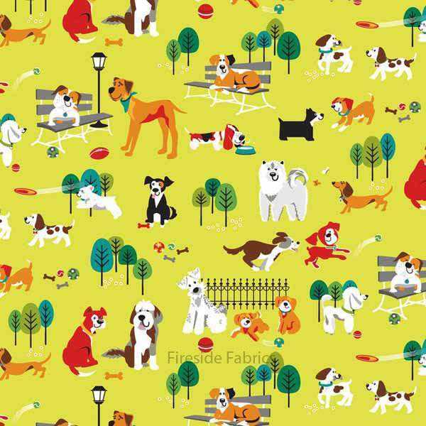 DOG PARK - DOGS - YELLOW (1 Left)