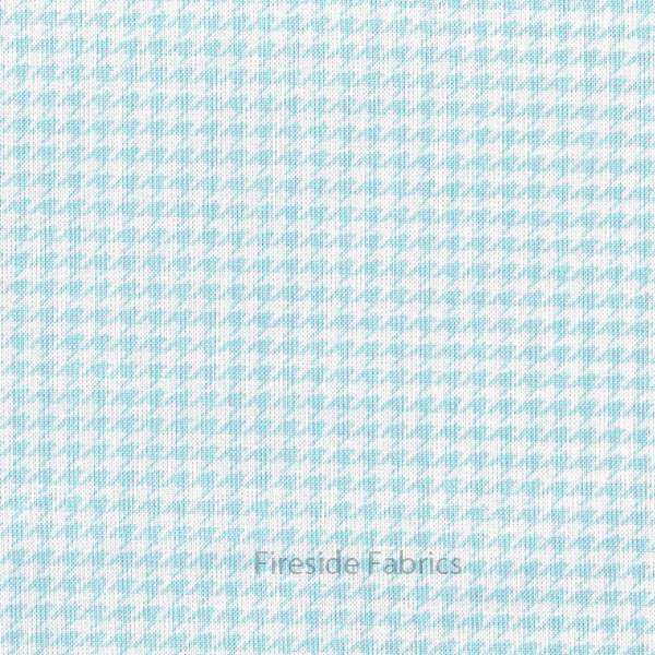NOTTING HILL - SML HOUNDSTOOTH - BLUE-WHITE