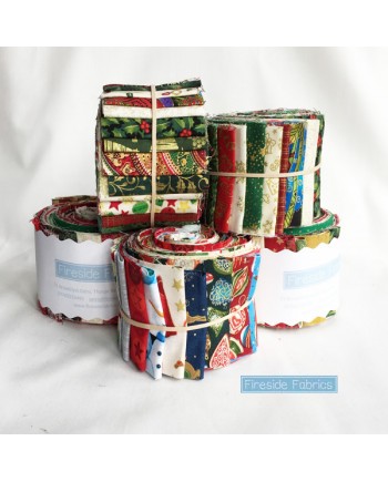 JELLY ROLL - CHRISTMAS - 20 STRIPS