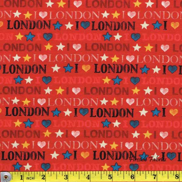 LONDON - I LOVE LONDON - RED