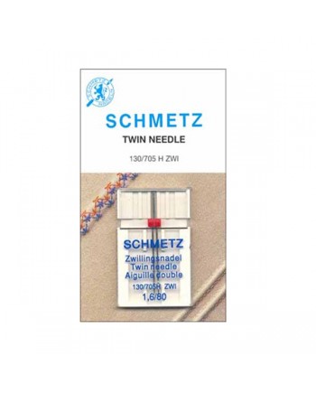 SCHMETZ UNIVERSAL TWIN NEEDLE 1.6/80 - 1 Needle