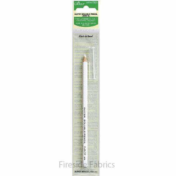 CLOVER WATER SOLUBLE PENCIL - WHITE