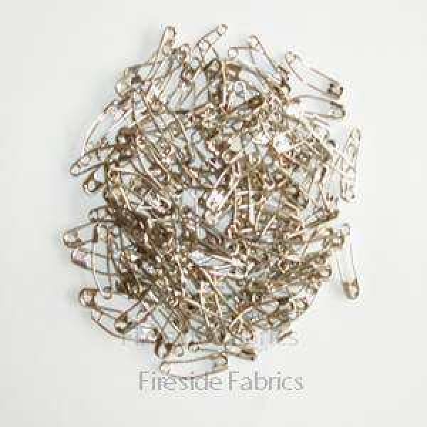 Curved Safety Pins - 38mm - Size 2
