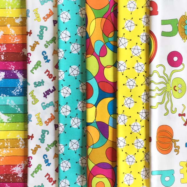 AND Z - 6 FAT QUARTER PACK