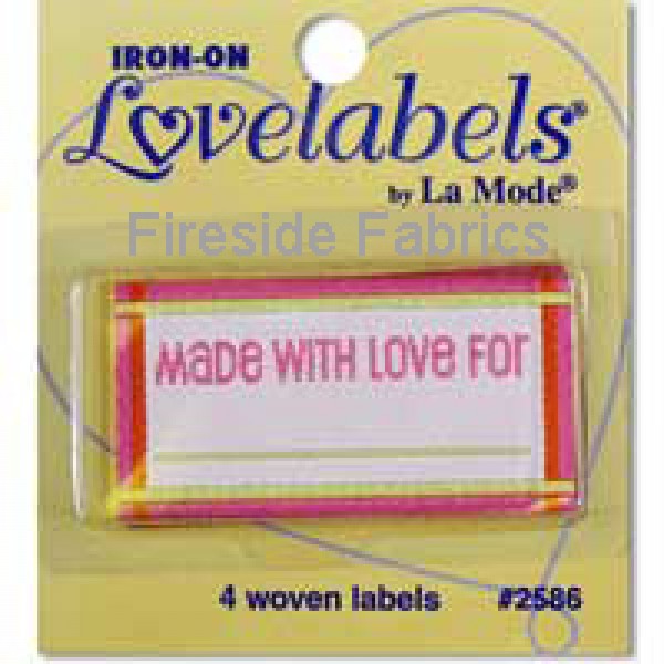 4 LABELS - MADE WITH LOVE FOR - PINK