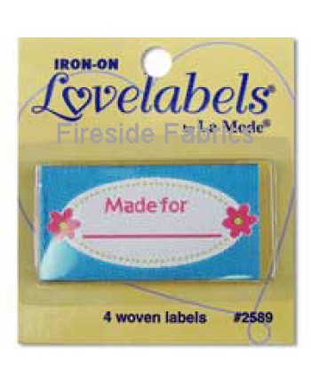 4 LABELS - MADE FOR