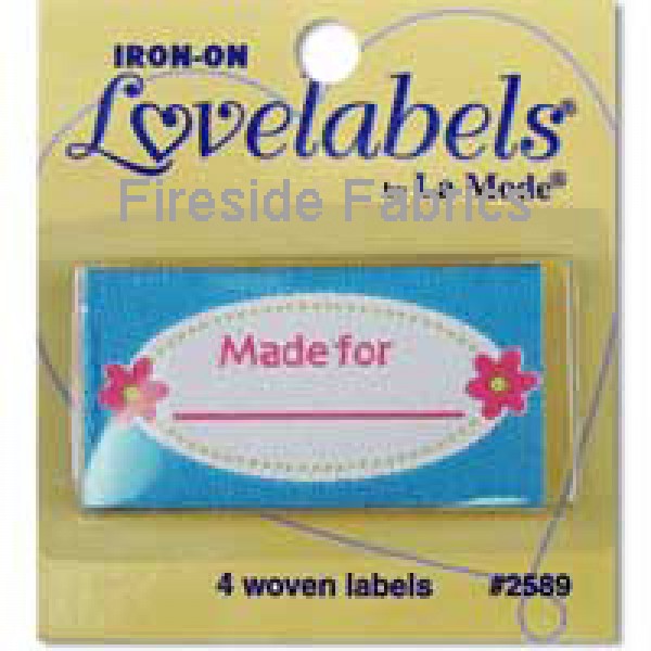 4 LABELS - MADE FOR